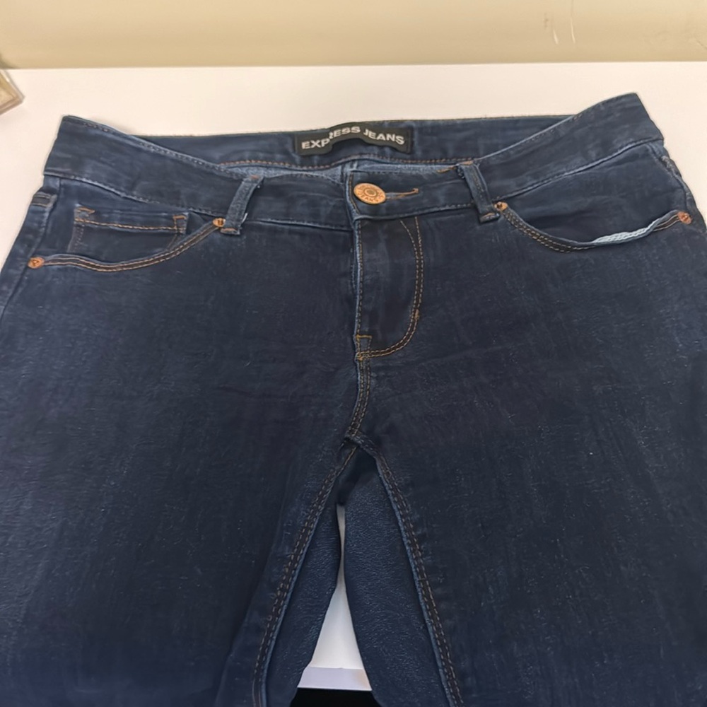 EXPRESS skyscraper jeans size 4L